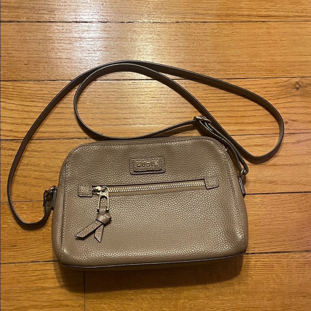 Lodis Tan Crossbody Bag